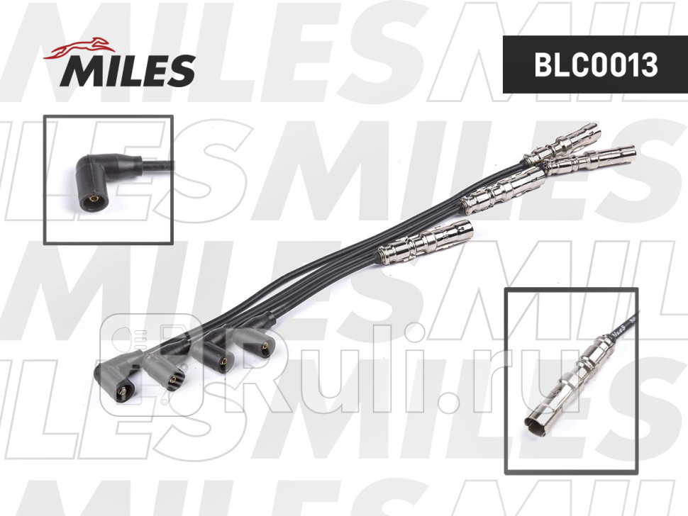 Провода зажигания высоковольтные AUDI A3G4 16 BLC0013 MILES BLC0013 3120₽
