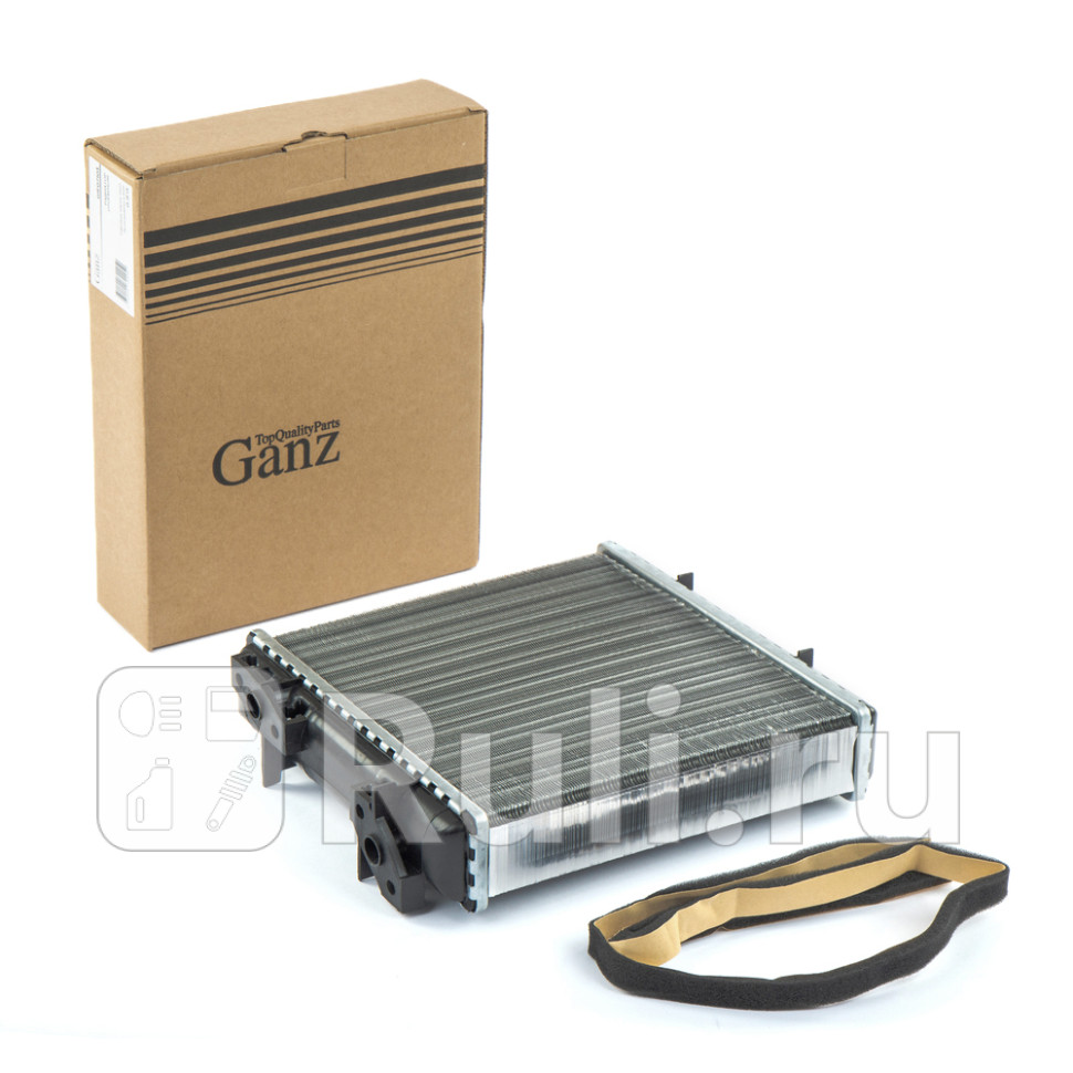 Радиатор отопителя алюминиевый GANZ GIF07103 1350₽
