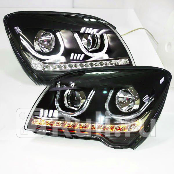 Тюнинг-фары комплект для Kia Sportage 2 2007-2013 КИТАЙ CS-HL-000296 51780₽