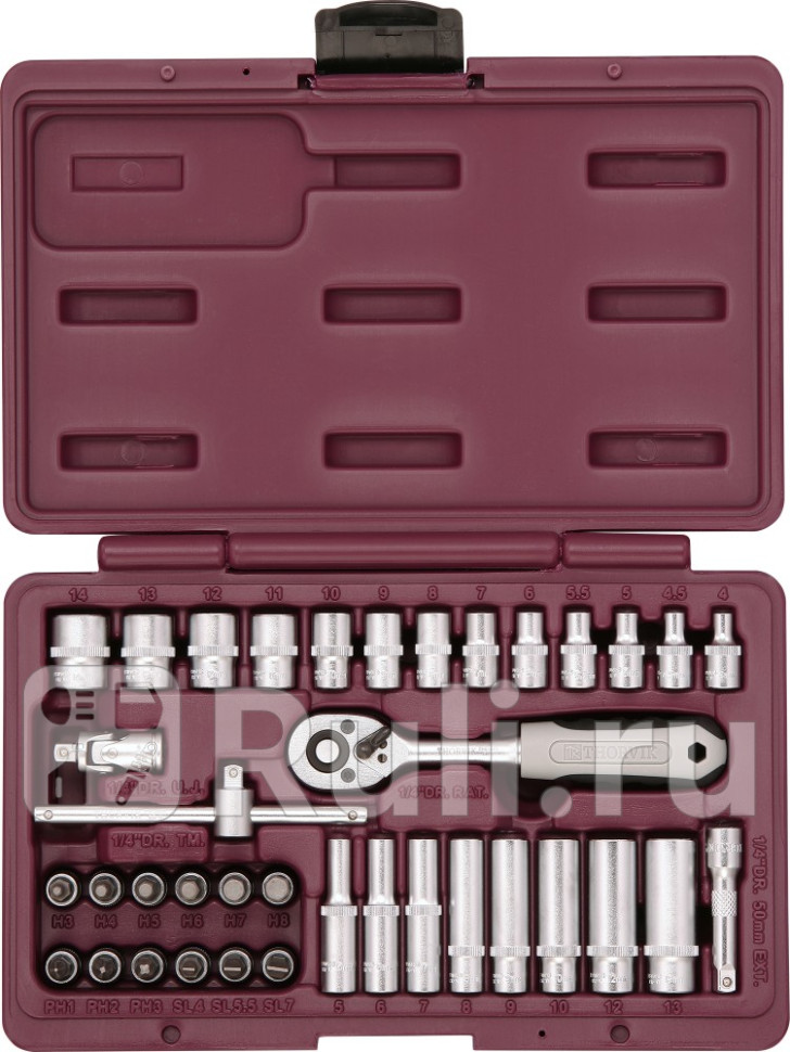 Набор инструмента 38 пр 14 6 гр Thorvik THORVIK UTS0038 3380₽