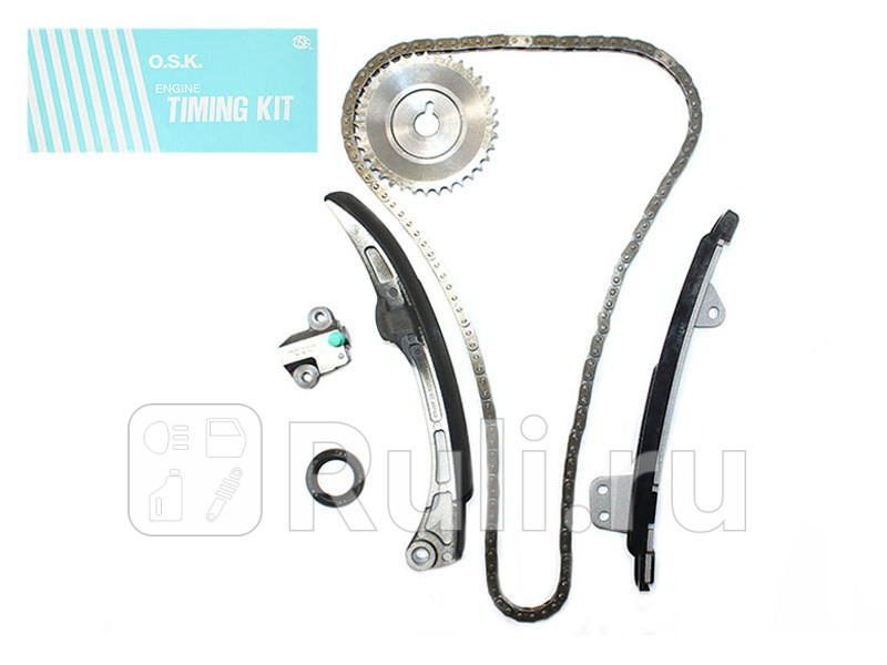 Ремкомплект Цепи ГРМ OSK полный с прокладкой и сальником OSK T027K 9180₽