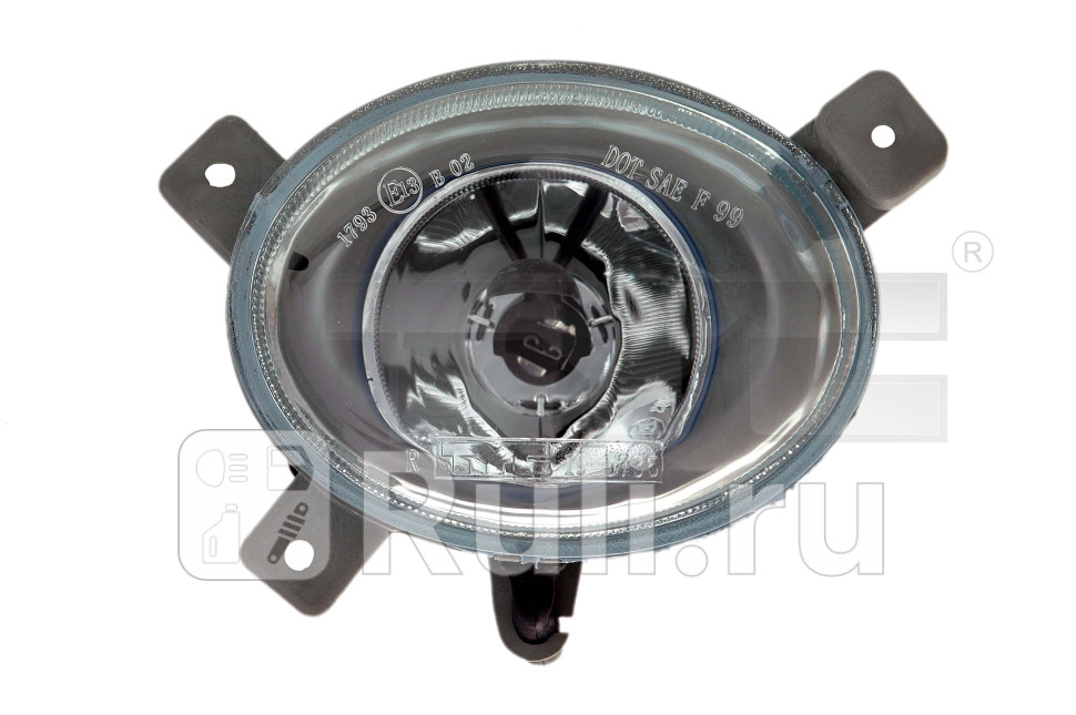 Противотуманная фара правая для Volvo S60 2000-2004 TYC 19-5735-05-9B 4250₽