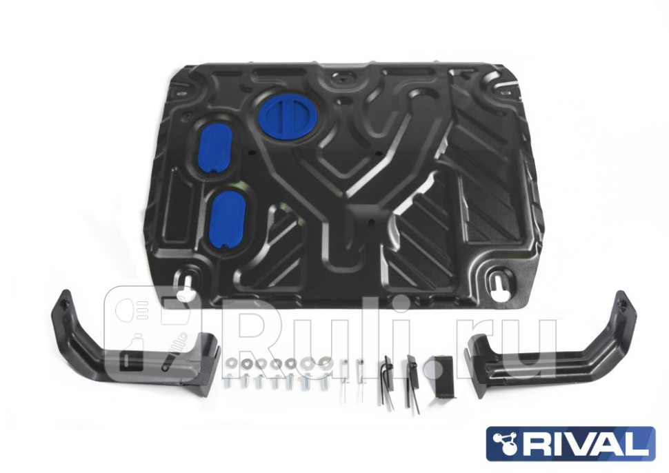 Защиты картеракпп комплект для Hyundai Creta 1 2016-2020 RIVAL 11123601 3930₽