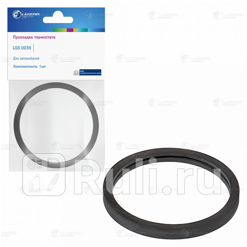 Прокладка термостата Daewoo Nexia Chevrolet Lanos Aveo Lacetti Cruze Luzar LUZAR LGS 0039 180₽