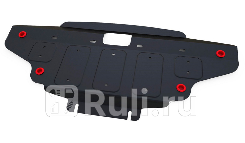 Защита радиатора для Ssangyong Stavic 2013-2020 АвтоБроня 111053141 7170₽