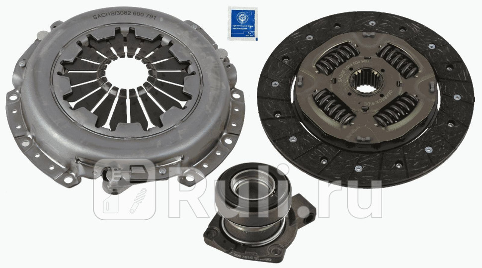 Сцепление комплект SACHS 3000 990 502 0₽