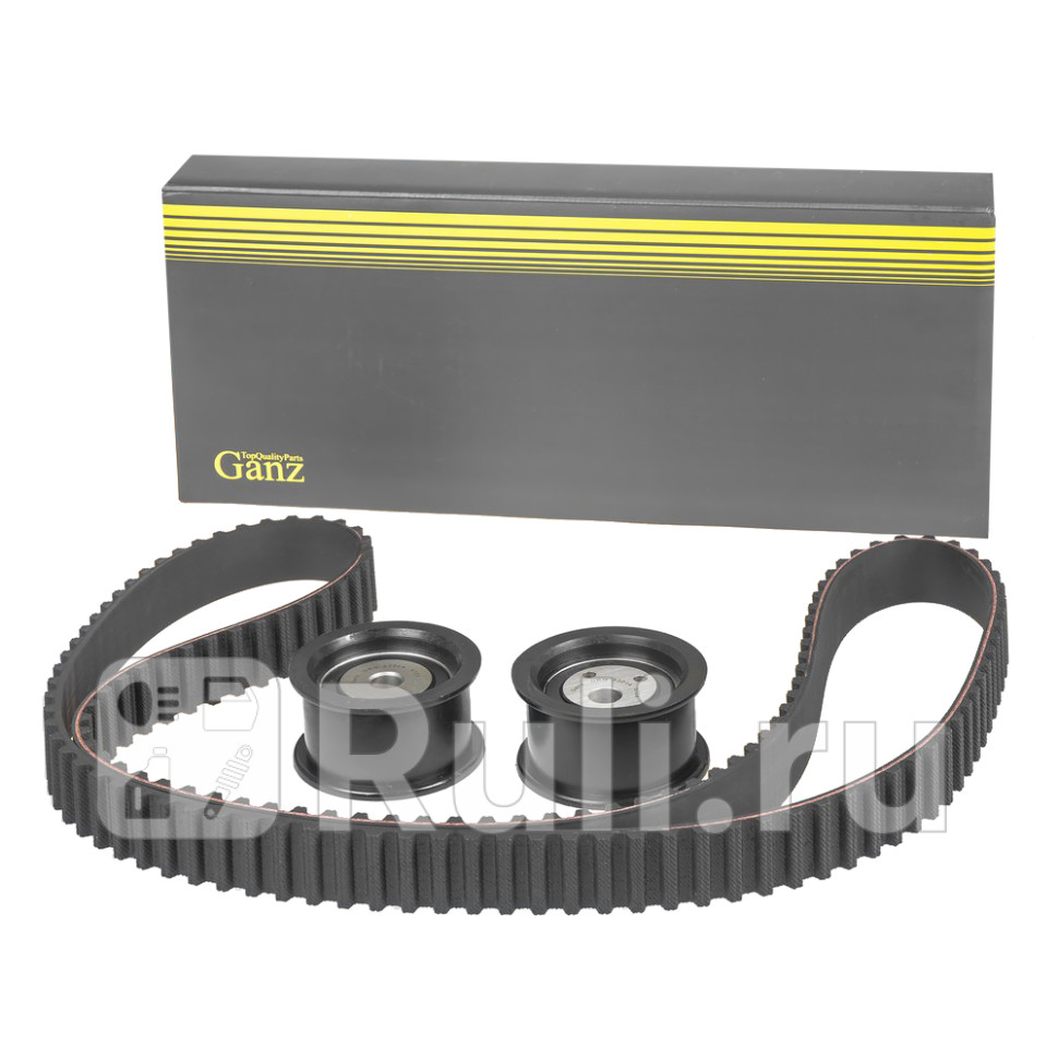 Ремень ГРМ комплект 2 ролика GANZ GRQ02004 3120₽