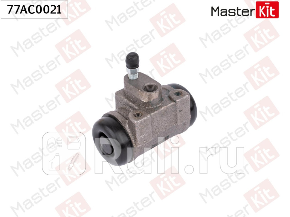 Цилиндр тормозной рабочий левправ Citroen JUMPER 244 2002 - 77AC0021 MASTERKIT 77AC0021 1280₽