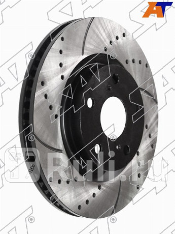 Комплект дисков тормозных передний перфорированные toyota camry ##v40 06- ##v50 11- rav-4 aca3# 05- SAT ST-43512-33130PF  для Разные, SAT, ST-43512-33130PF