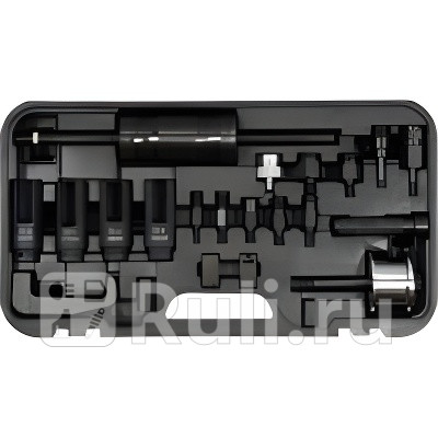 Набор для снятия форсунок 22 пр с двумя обратными молотками bosch delphi denso siemens YATO YT-06175 0₽