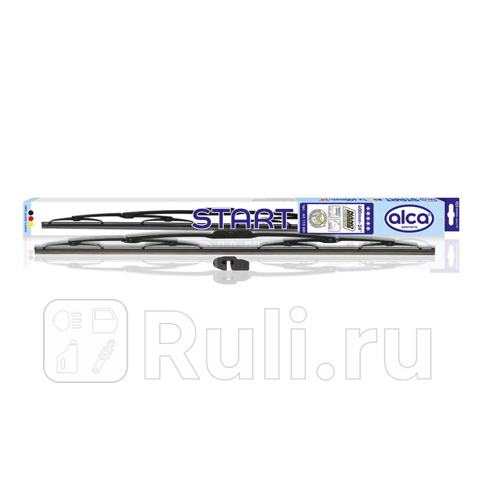 Щетка стеклоочистителя каркасная Alca 24600 мм START Alca 115240 360₽