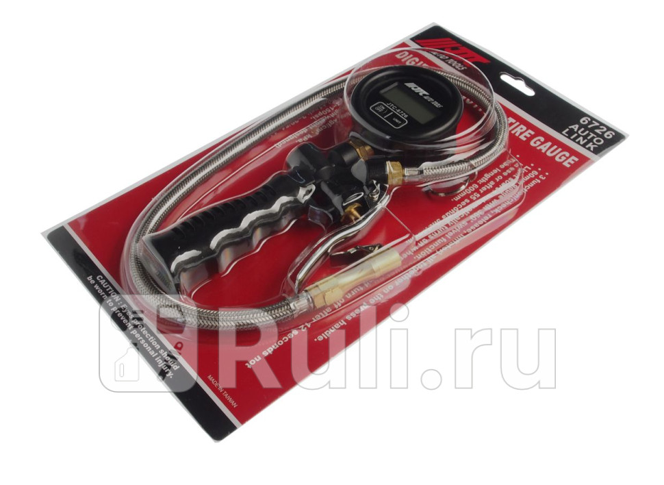 Манометр шинный цифровой 3-х функциональный до 150PSI 10 бар JTC 1 JTC JTC6726 15220₽