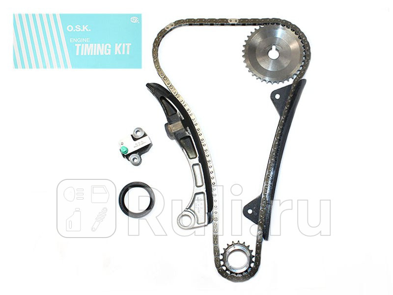 Ремкомплект Цепи ГРМ OSK полный с прокладкой и сальником OSK T045K 8030₽