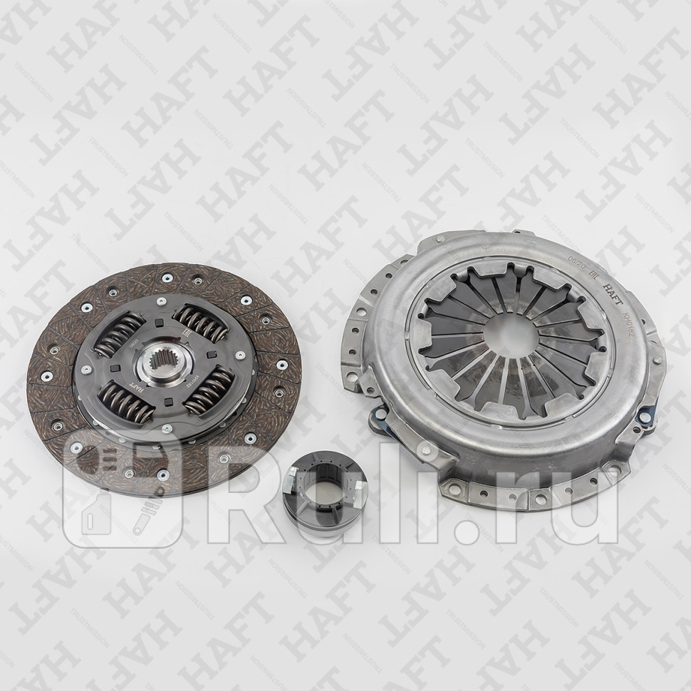 Ком кт сцепления 215 mm HYUNDAI Accent Elantra i20 i30 ix20 Solaris 05- KIA Carens Ceed Rio Soul 05- HAFT KH0162 7000₽