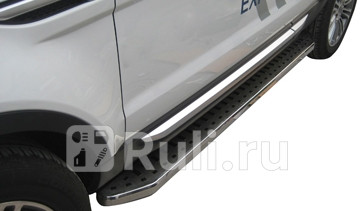 Пороги-подножки комплект для Range Rover Evoque 2011- Forward LREVQ11-4A1-N 6830₽
