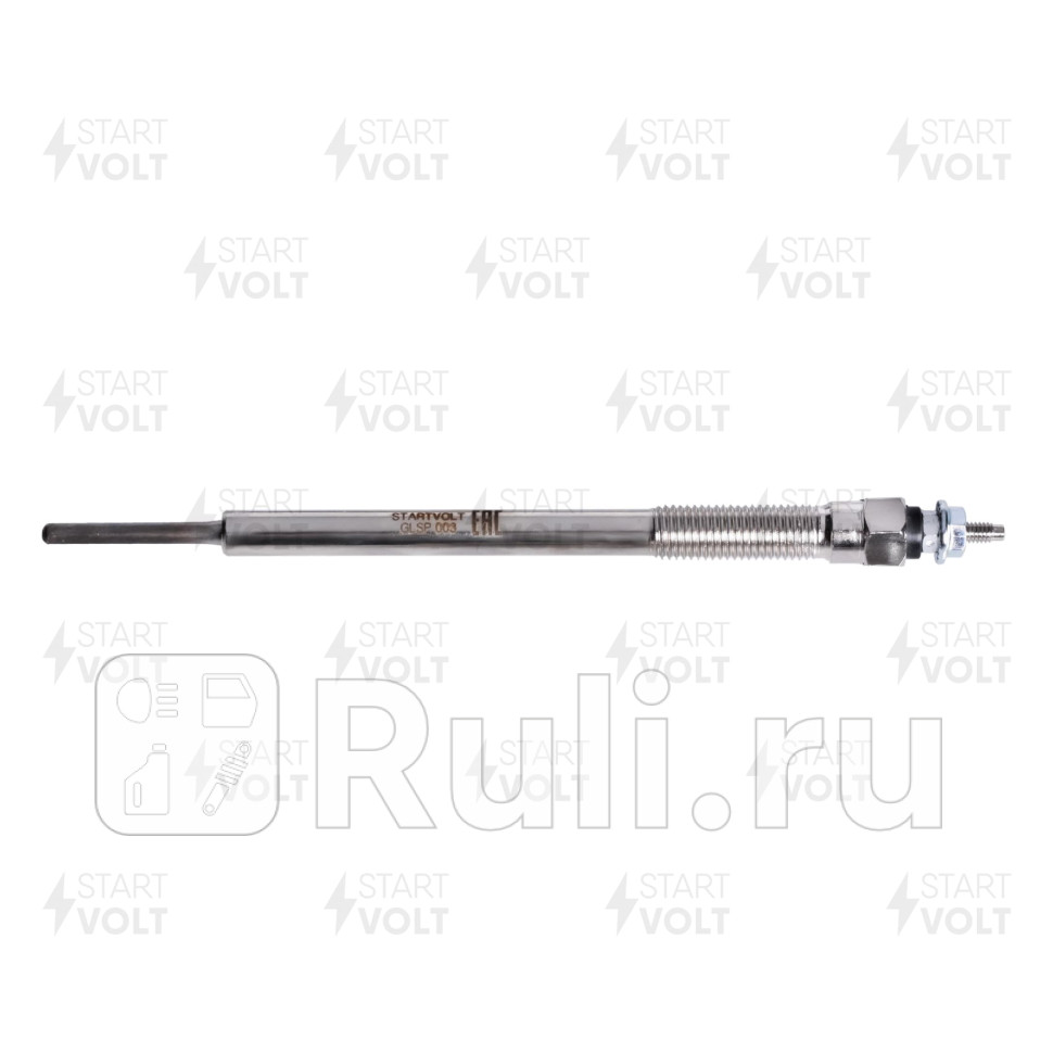 Свеча накаливания для ам Mitsubishi L200 06- 25D GLSP 003 STARTVOLT GLSP003 1600₽
