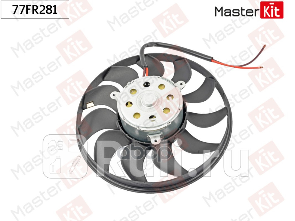 Вентилятор охлаждения радиатора Audi A4 8E2 8E5 B6Volkswagen PASSAT 3B3 2000 - 2005 MASTERKIT 77FR281 5450₽