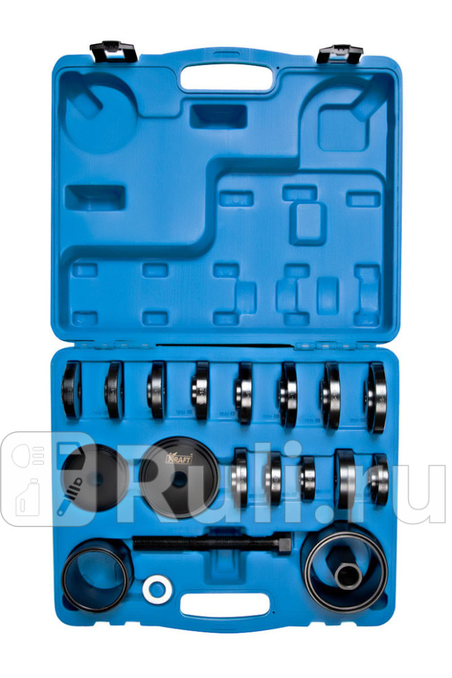 Съёмник ступичных подшипников 23 предмета KRAFT KT 701069 11470₽