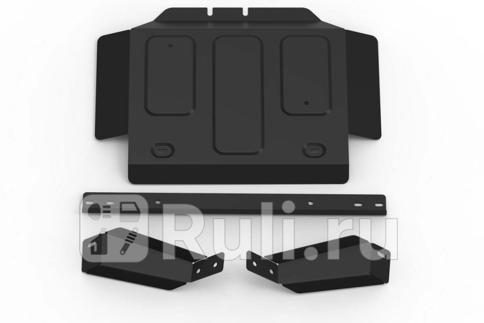 Защита раздаточной коробки комплект крепежа для JAC T6 2015-2023 АвтоБроня 111092101 3170₽