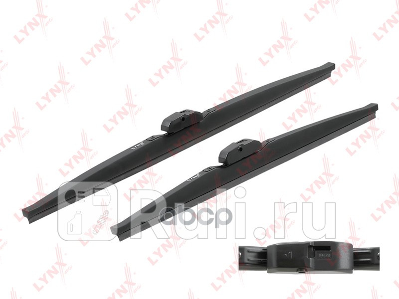 Комплект зимних щеток стеклоочистителя 550мм22450мм18 правлев LYNXAUTO LW5545S 2120₽