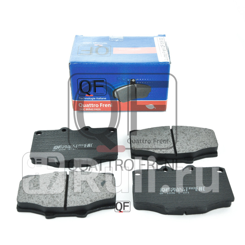 Колодки тормозные дисковые передние к-т без датчика износа Quattro Freni qf53600 0₽