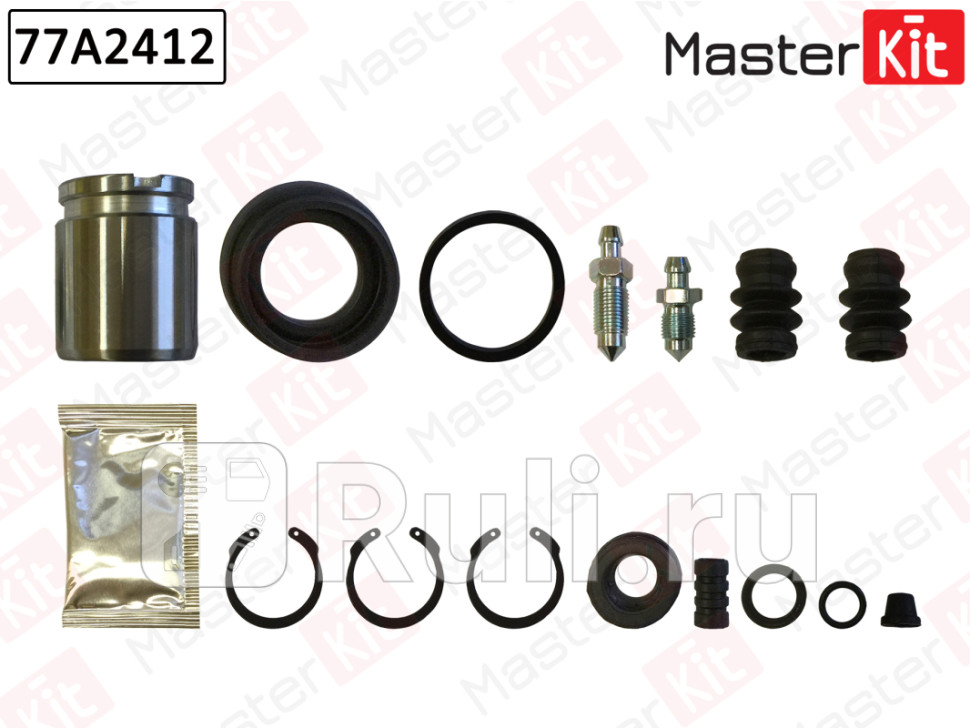 Ремкомплект тормозного суппортапоршень NISSAN-DATSUN ALMERA II Tino 04-01 77A2412 MASTERKIT 77A2412 1420₽