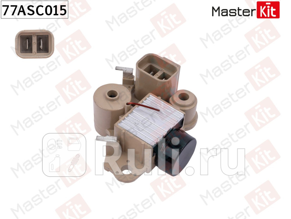 Регулятор напряжения генератора HYUNDAI ACCENT 77ASC015 MASTERKIT 77ASC015 1510₽