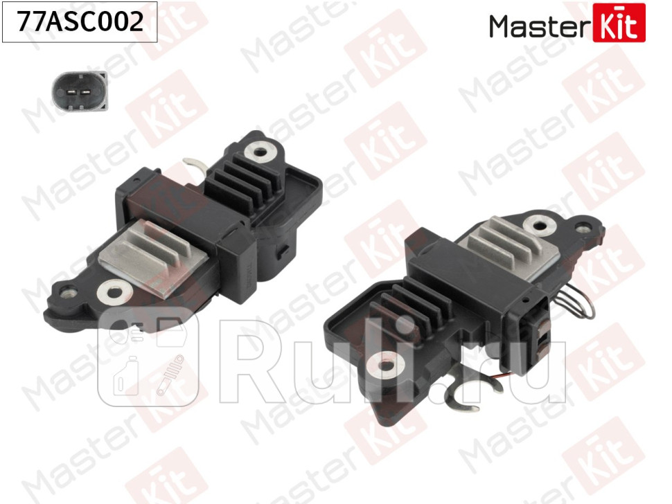 Регулятор напряжения генератора AUDI VW 19TDi 77ASC002 MASTERKIT 77ASC002 2500₽