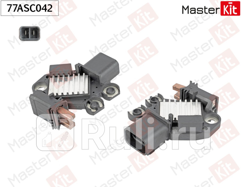 Регулятор напряжения генератора KIA CEED 77ASC042 MASTERKIT 77ASC042 2270₽