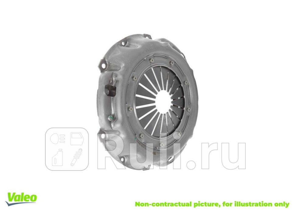 Корзина сцепления NSC-13 Nissan Sunny 1315 82-90 VALEO 802218 0₽