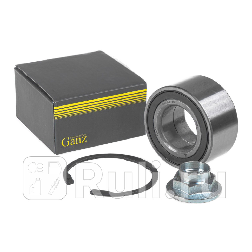 Подшипник ступицы передний LR без ABS GANZ GIK05156 2380₽