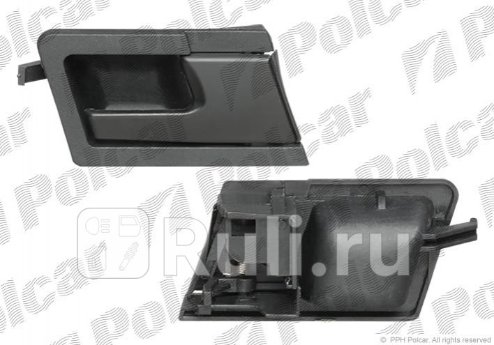 Ручка передней правой двери внутренняя Polcar 9567ZW42B 320₽
