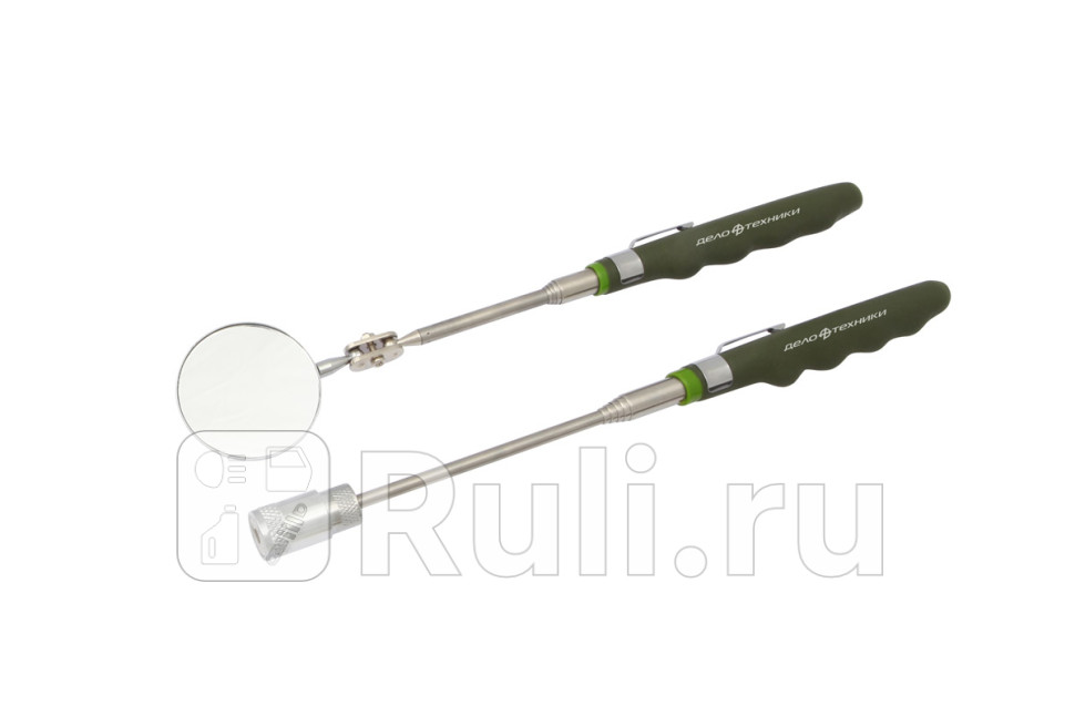 Набор инспекционный 2 предм магнит 2 3 кг с подсветкой зеркало d50 мм Дело Техники 838292 920₽