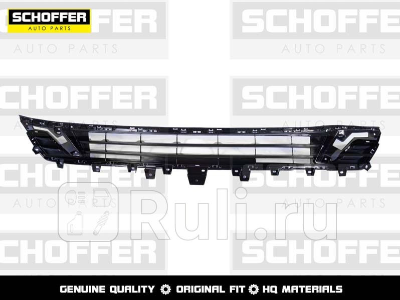 Решетка переднего бампера для Haval Jolion 2021-2023 SCHOFFER SHF02518 2570₽