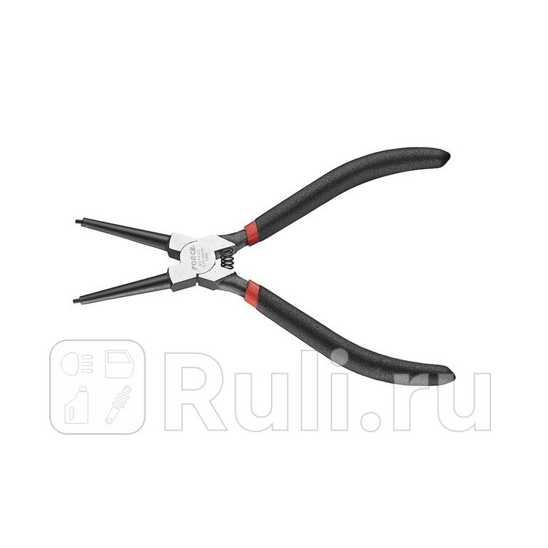 Съемник стопорных колец 19-60мм сжим L 180мм 609ASC FORCE 609ASC 1930₽