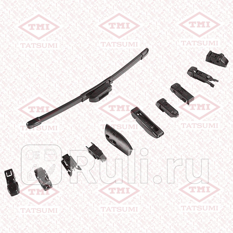 Щетка стеклоочистителя бескаркасная 330мм TATSUMI TFH1033 700₽