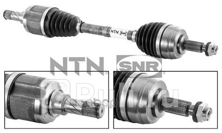 Комплект приводного вала перед лев SNR DK55038 25090₽