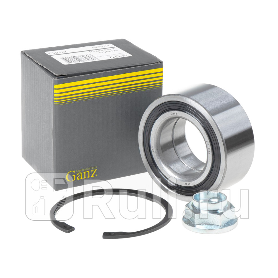 Подшипник ступицы передний компл GANZ GIK05152 1770₽