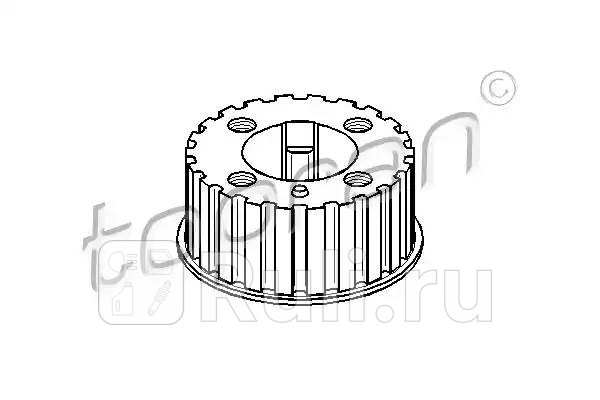 Шестерня коленвала HANS PRIES 109327001 1790₽