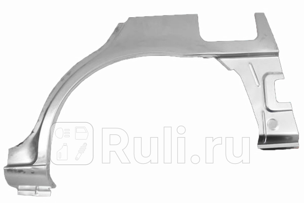 Ремонтная арка крыла левая задняя для Mazda 323 BJ 1998-2000 KLOKKERHOLM 3475583 1790₽