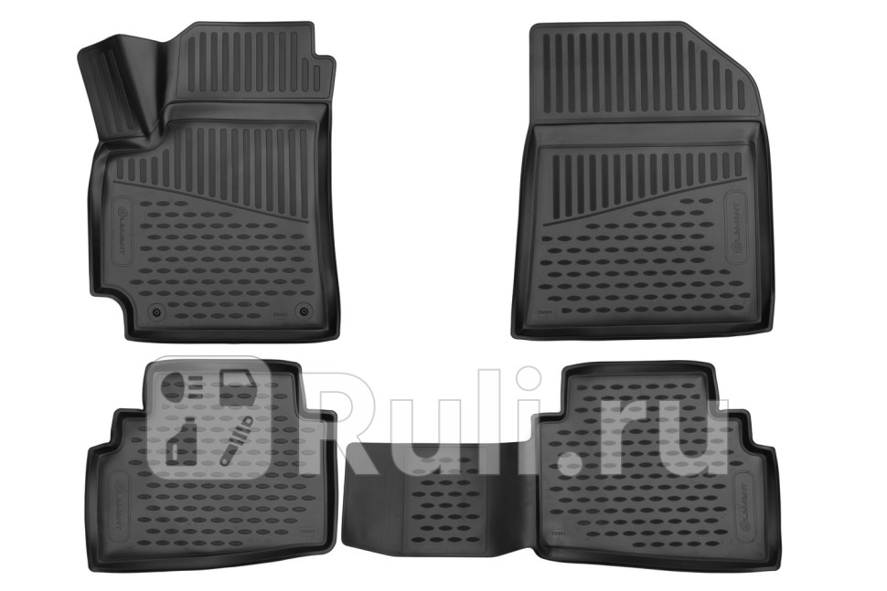 3d коврики в салон 4 шт для Kia Seltos 2019-2020 Element ELEMENT3D02441210 2590₽
