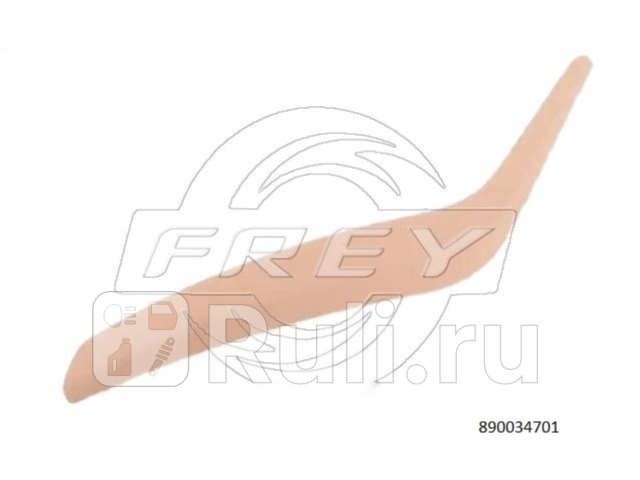 Накладка ручки двери BEIGE Frey 890034701 1190₽