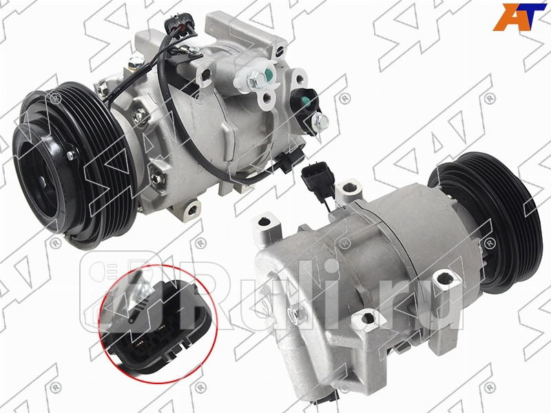 Компрессор кондиционера Hyundai ix35 09-15 Tucson 13-15 Kia Sportage 10-14 SAT ST-245-0041 29540₽