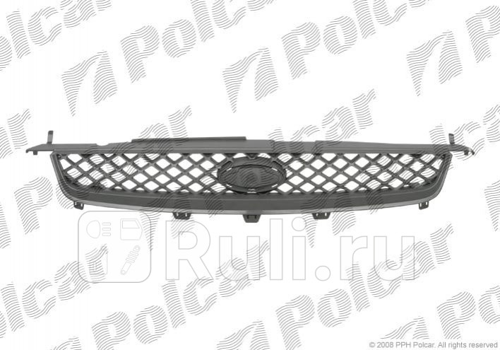 Решетка радиатора для Ford Fiesta 5 2006-2008 Polcar 323705 1630₽