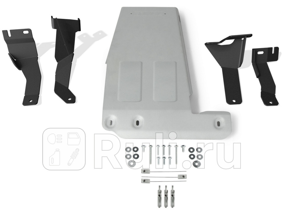 Защита картера комплект крепежа для Jeep Wrangler 2017-2021 RIVAL 33327441 29120₽