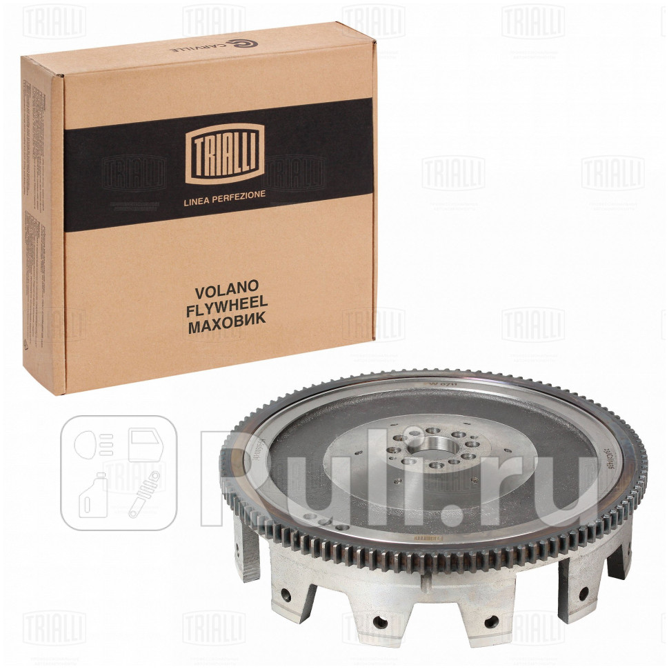 Маховик одномасс для ам КамАЗ Euro-0 74010740310 FW 0711 TRIALLI FW0711 25250₽