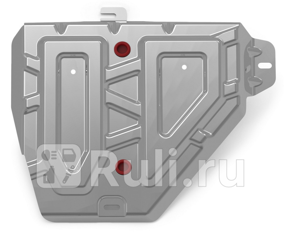Защита топливного бака комплект крепежа для Hyundai Creta 1 2016-2021 АвтоБроня 333023651 7060₽