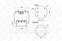 Пневмоподсо стак STELLOX 90-08101-SX 9160₽
