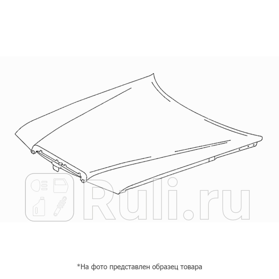 Капот для Nissan Qashqai j11 2017-2021 Jorden JH05QSA19043 29240₽