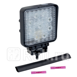 Фонарь рабочего освещенияled 9-32v 27w 2200lm ip67 108x135x40 кабель 148muniversal Febi 104003 0₽